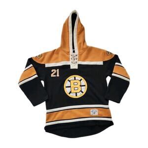Boston Bruins Loui Eriksson #21 Hoodie Sweatshirt Old Time Hockey Size L
